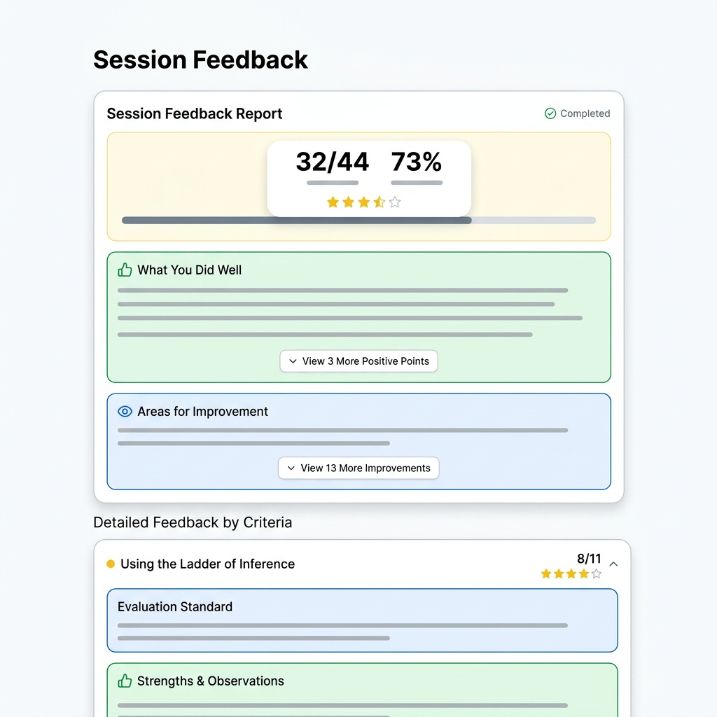 Get instant coaching feedback